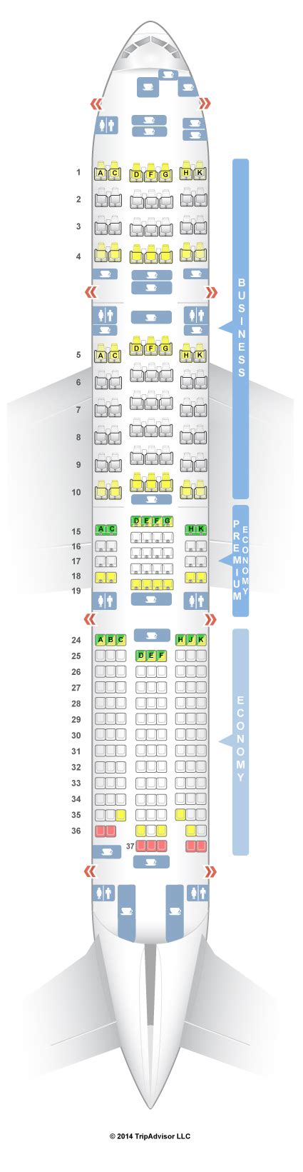 ana b773|SeatGuru Seat Map ANA.